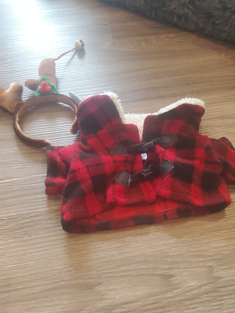 Red and Black Buffalo Plaid Build A Bear